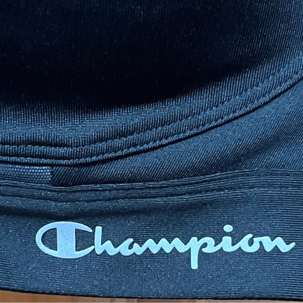 Champion Black Sports Bra Seamless Moisture-Wicking - Picture 4 of 8